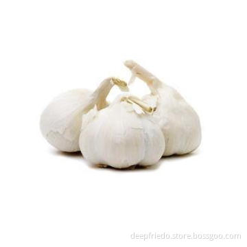 6.5cm No Root Organic Dry White Garlic With Small Mesh Bag